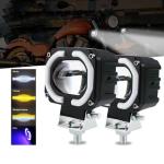 4x4 Offroad LED Work Lamp Headlights Fog Driving Light 12-80V 4 Inch 30W Dual