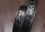 Dongguan factory supply origin new alligator belt crocodile leather men's belts