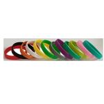 Custom Printed Silicone Wristbands Basketball Games Star Ball Promotion Multi