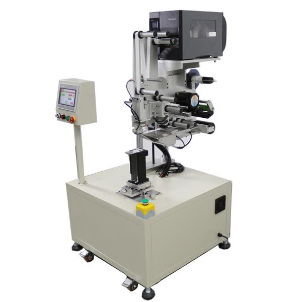 Wood Packaging Material Semi Automatic Barcode Label Printing Machine for Coffee