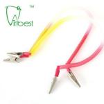 Colorful Dental Plastic Metal Dental Patient Bib Clips