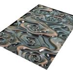 SS 201 304 316 Embossed Stainless Steel Sheet Large Size Water Ripple Bronze