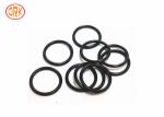 Black Acid Resistance Anti-Corrosion FKM Rubber O Rings For Industrial Component