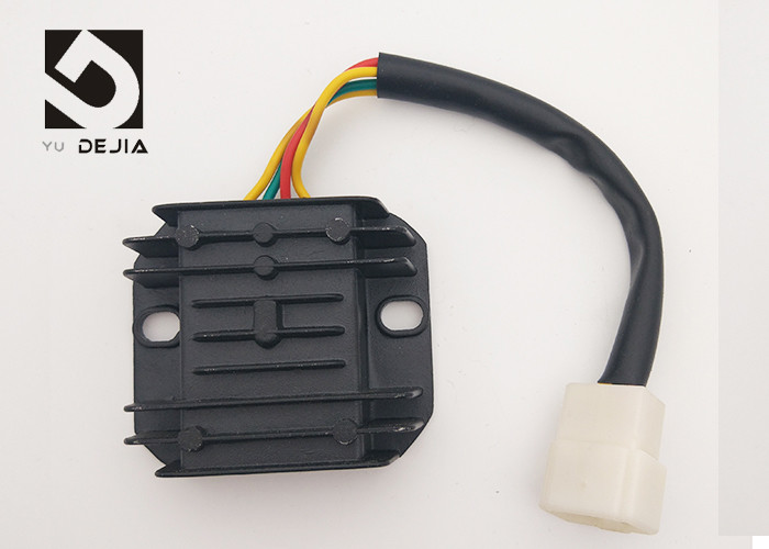 Loncin Motorcycle Regulator Rectifier , 4 Wire Voltage Regulator Adapted 8 Windings Stator