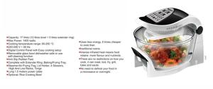 Wholesale New generation Multifunctional of Rotary fat and oil free AIR FRYER/Halogen oven GK-MT-A20 from china suppliers