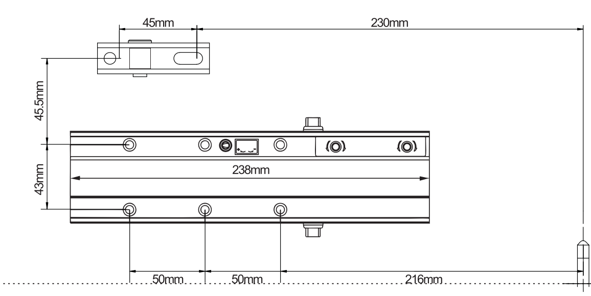 180 Degree Automatic Door Closer with 40-100KG Capacity and Closing Speed Adjustment