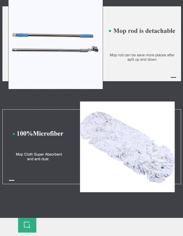 Autoclavable Clean Room Mops 90*17cm Fast Cleaning For Pharmaceutical Factory