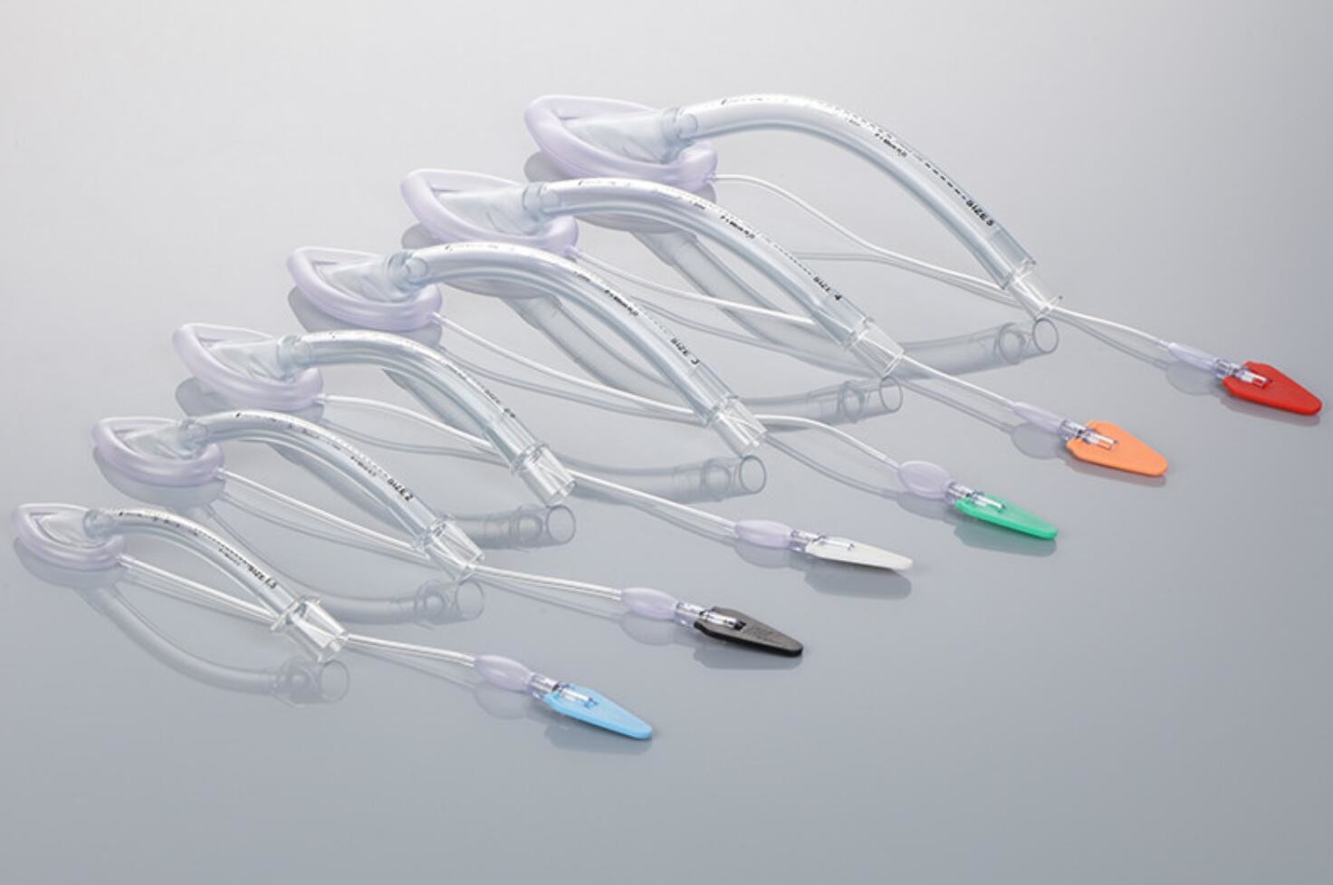 Disposable PVC LMA Size 5.0 Laryngeal Mask Intubation with Bar Adult Use