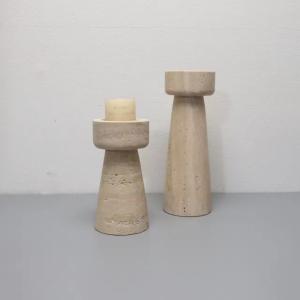 Wholesale Home Decor Art Candle Holder Candelabra Stone Candlestick Stand Aromatherapy Holder from china suppliers