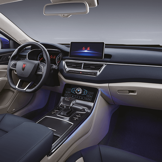 4 Seat and 5 Doors Car with Sunroof High Speed Hongqi H5 Energy Technology
