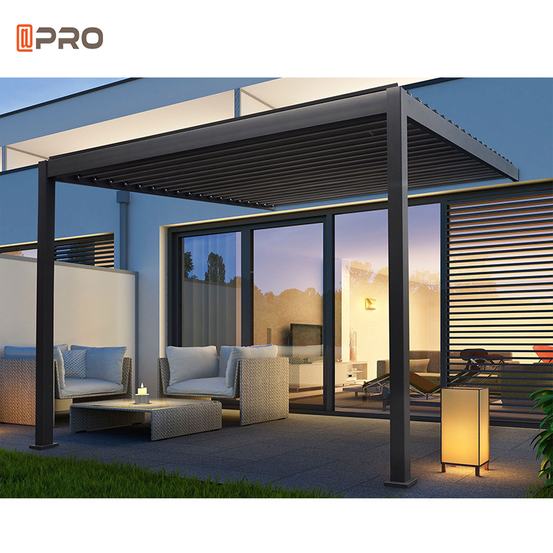 Rodent Proof 3x6m Modern Aluminum Pergola Powder Coated