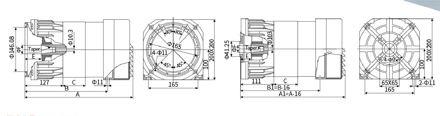 AC DC 8.3A 12V High Current Alternator 50Hz 3000 / 60Hz 3600rpm Speed