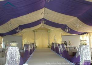 Wholesale Sunproof Outdoor Canopies For Business Party Activity , 15m * 50m White Canopy Tent from china suppliers
