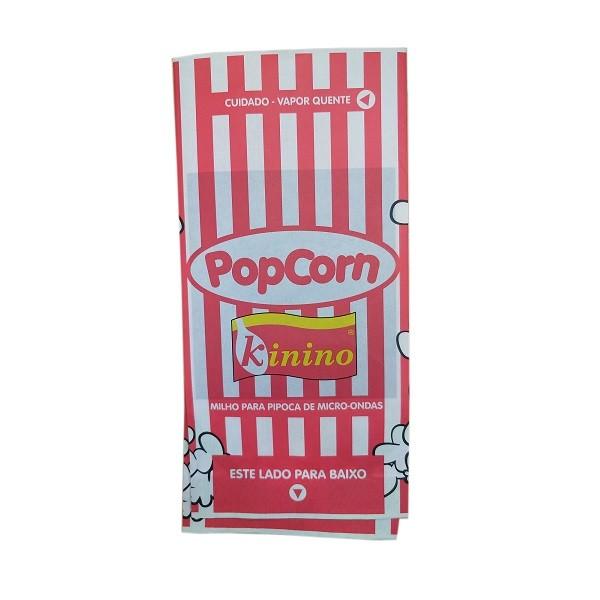 Disposable Popcorn Packaging Bags 100 Microns Individual Popcorn Bags Greaseproo