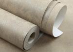 Contemporary Leather Soundproof Wall Covering / Home Decoration Wallpaper