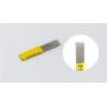 Buy cheap 0.2mm Stainless Steel Yellow Microblading Blades Tattoo Needles Sterilized from wholesalers