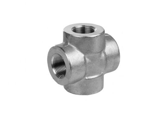 A182 Equal 3000LB Socket Weld Pipe Fittings , Stainless Steel Socket Weld