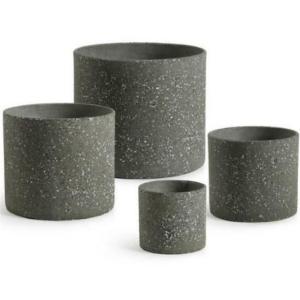Wholesale Indoor Outdoor Round Flower Planters Customizable With Drainage Holes from china suppliers