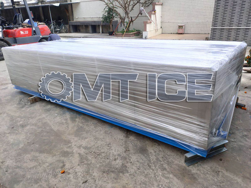 High Productivity Industrial Ice Block Making Machine Intelligent 1870*870*1710mm