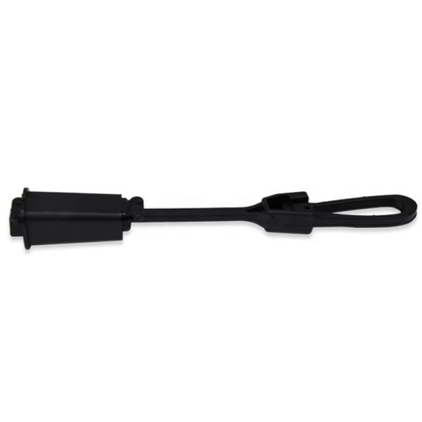 Fiber Drop Wire Cable Clamp Tension Clamp Flat Fiber Optic Drop Wire Clamp for FTTH