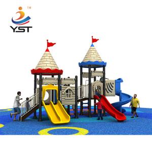 China Galvanized Steel Trampoline Park Kids Playground Slide EN1176 on sale
