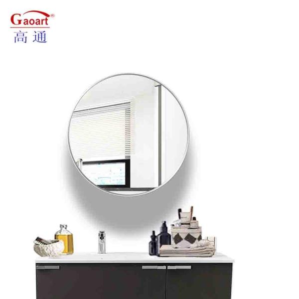 Wall Mirror for Design Bathroom Metal Framed Large Decor Black Bedroom