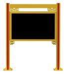Urhealth ip65 55 inch outdoor digital lcd advertising touchscreen totem in china