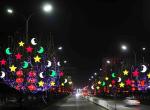 Outdoor LED Star Hanging Lights waterproof tree beautiful display bright