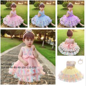 Wholesale girl's princess dress evening dress wear party dress ready goods ready to ship stock 44 from china suppliers