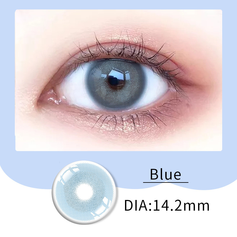 OEM Yearly Soft Cosmetic Contact Lenses Multi Colored for Eyes beauty