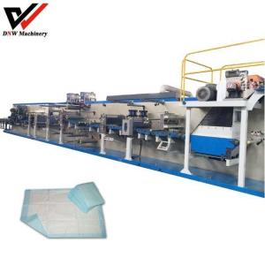 Wholesale Medical Underpad Ladies Pad Making Machine Environmental Protection from china suppliers