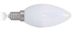 LED candle c37 5.5w plastic cover aluminum energy saving lamp house office used