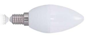 Wholesale LED candle c37 5.5w plastic cover aluminum energy saving lamp house office used indoor bulb 2 yerars warranty 420 lumen from china suppliers