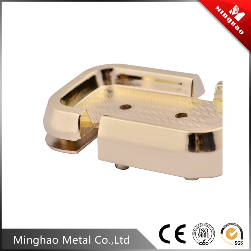 Factory direct square metal parts buttonfor handbag,53.92*33.4MM