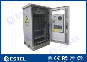 Wholesale Waterproof 24U Single Wall Insulated Outdoor Telecom Cabinet / Temperature Control Box from china suppliers