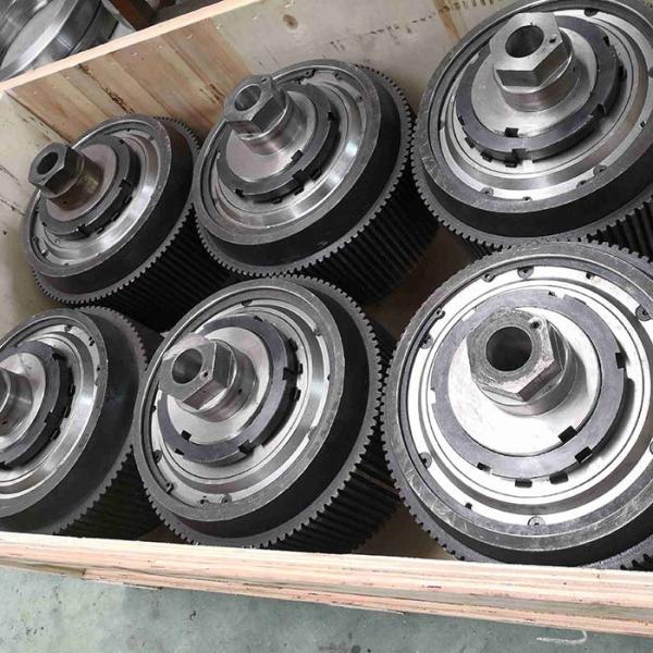 Anti Friction Straight Tooth Pellet Machine Roller Shell Steel Pellet Mill Spare