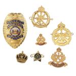 American Airline Metal Clothing Badges For Military Uniforms Oman Badges