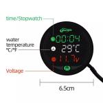 5V 2.5A Digital Bicycle Motorcycle Meter With Usb Charging