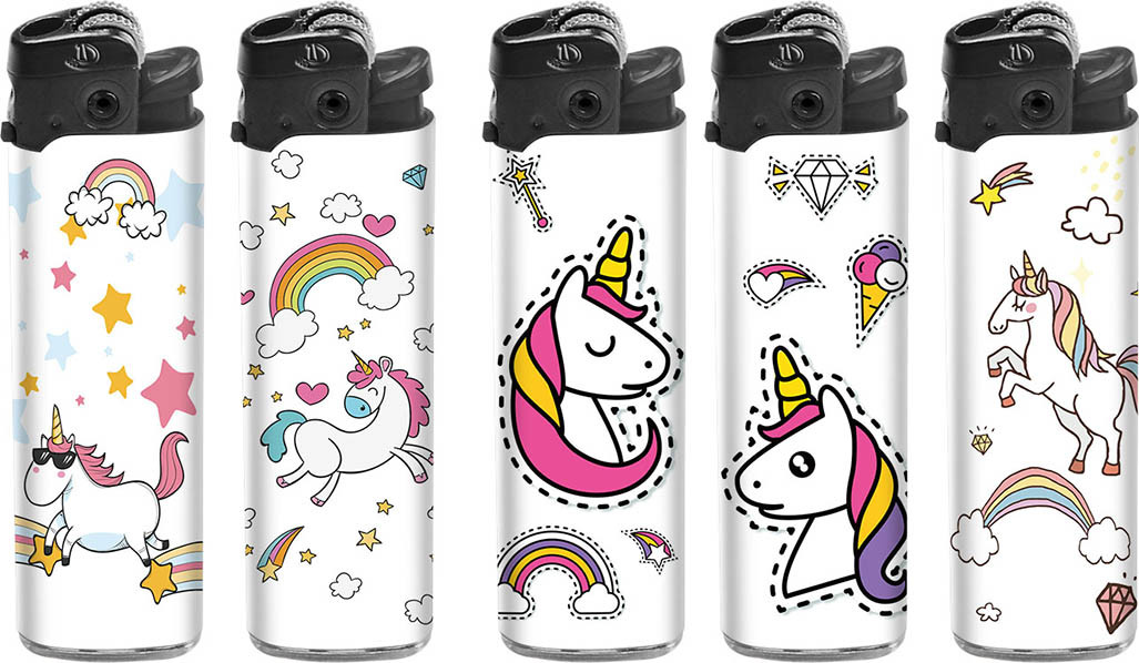 Plain Color Rechargeable Cigaretter Lighter with Customized Design