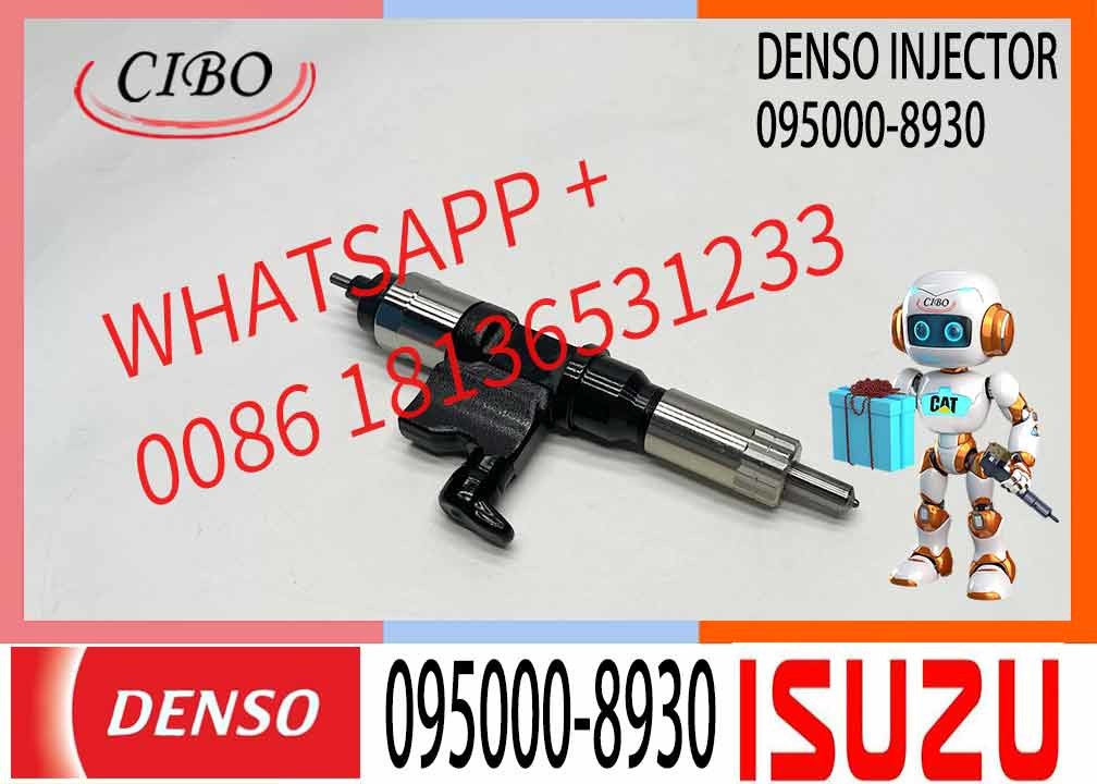 Common Rail Fuel Injector 095000-8901 095000-8930 095000-8770 8-98160061-0 For Isuzu