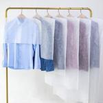 Wholesale Custom Logo Non-Woven Fabrics Dust Cover Garment Bags For Clothing