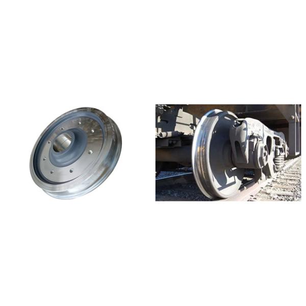 Forging Pressure Steel Rail Wheels 42CrMo 4140 60E Material OEM