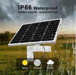 Outdoor CCTV Solar Powered Panel 40W 60W 20AH 30AH IP66 Waterpoof 12V DC