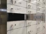 ISO Certification 180 Degree Open 5x5 Safe Deposit Box For Gold