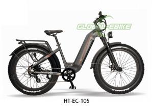 Wholesale Dark Sliver Grey Kenda 26&quot;×4.0&quot; Tire 48v 15ah Lithium Battery 500w Rear Hub Motor E-Bike from china suppliers