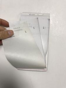 Wholesale Factory directly supply two parts carbonless order pads for restaurant usage fast selling for EU market from china suppliers