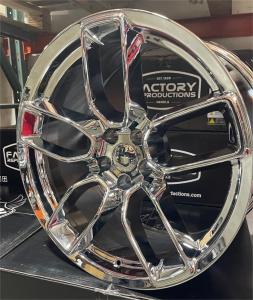 Wholesale 20&quot; X 10.5&quot; Wide Body Chrome Wheels Rims For Dodge Demon 5x115 from china suppliers