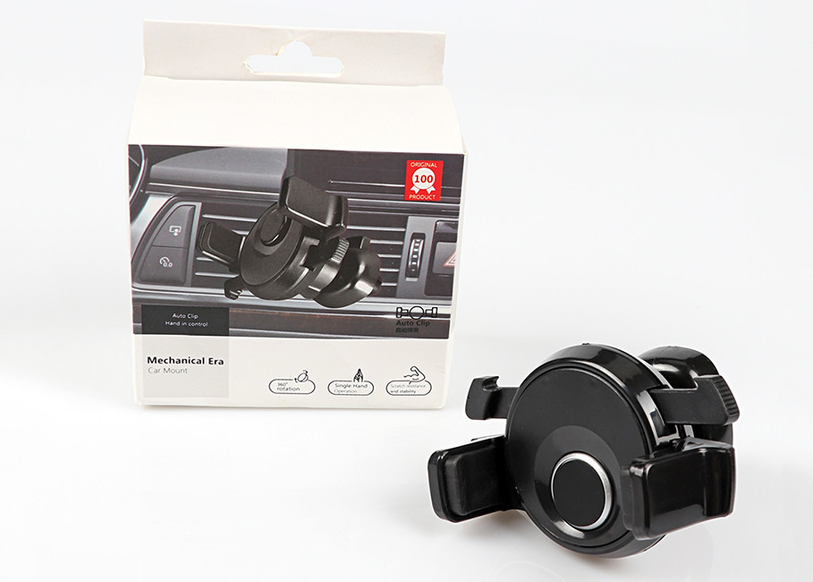 4-6 Inch Automobile Adjustable Phone Holder ABS PC With Car Air Vent System