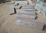 Steel Pallet White Iron Metal Casting Chute Liners For Mining Industry