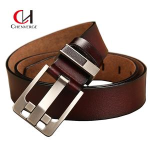 Wholesale Cowhide Or PU Genuine Leather Belts Long OEM ODM Custom Logo Color from china suppliers